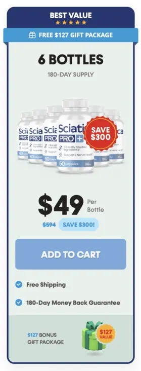 Sciatica Pro 6 bottles